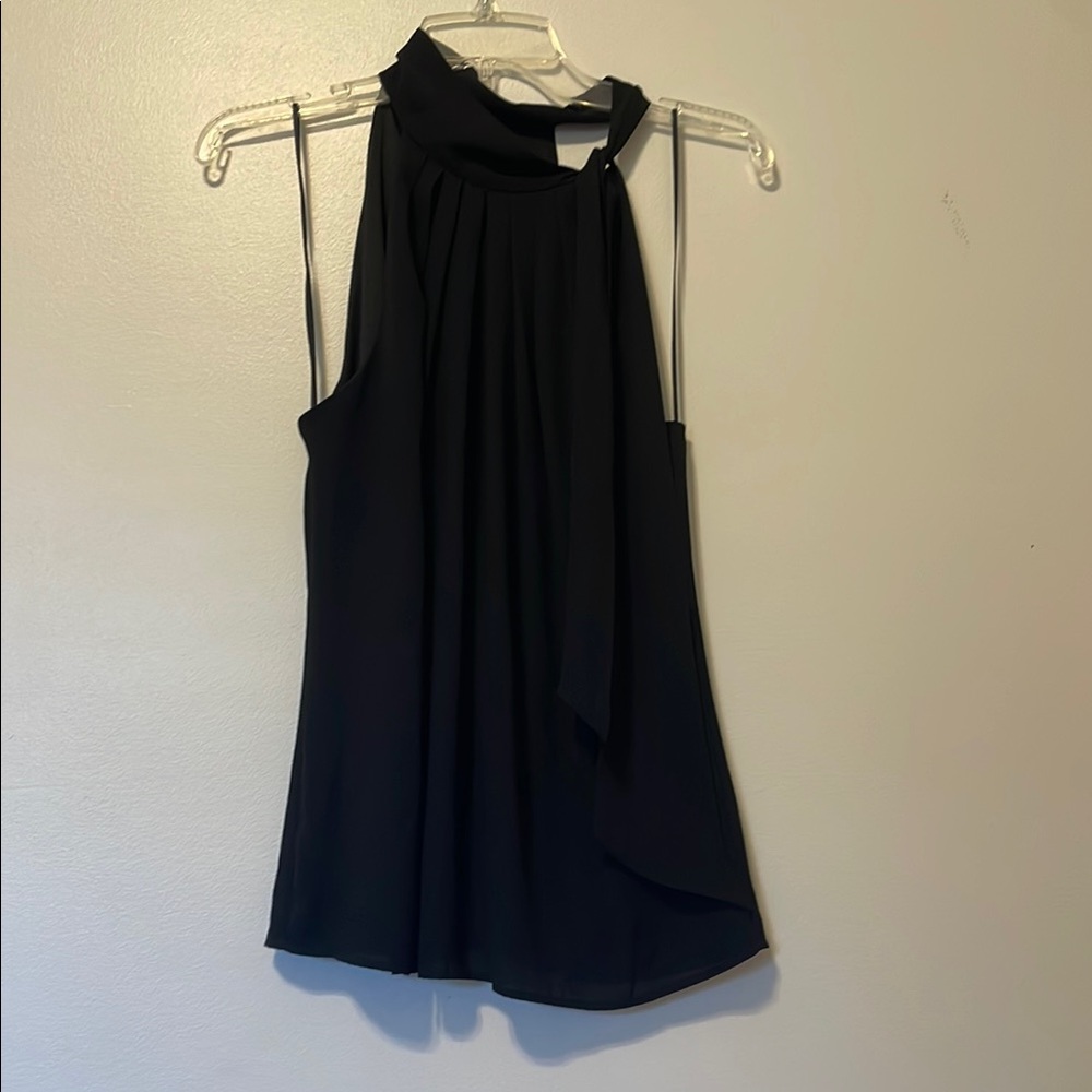 Express Black Sleeveless Blouse